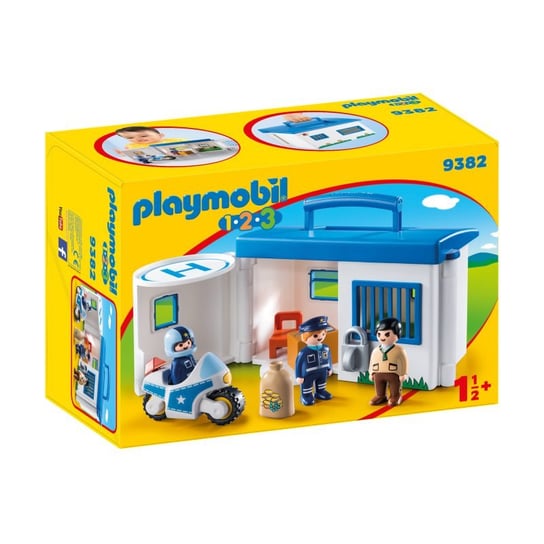 Playmobil, klocki Przenośny komisariat policji, 9382 Playmobil