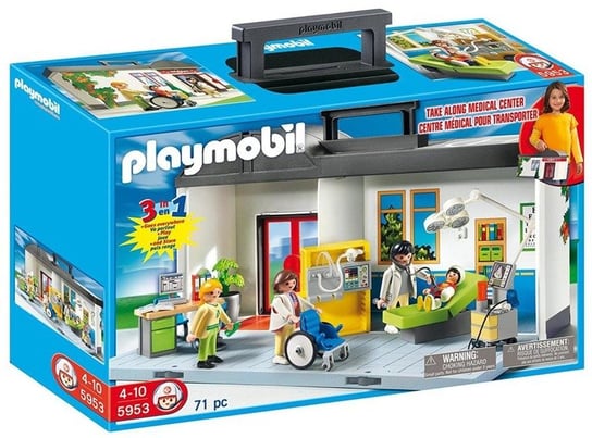 Playmobil, klocki Przenośny szpital, 5953 Playmobil