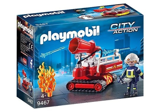 Playmobil, klocki Robot do gaszenia pożaru, 9467 Playmobil