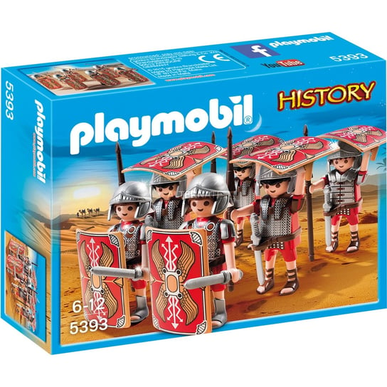 Playmobil, klocki Rzymska armia bojowa, 5393 Playmobil