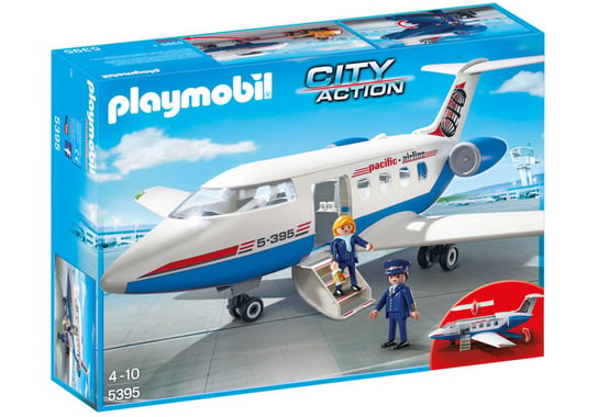 Playmobil, klocki Samolot pasażerski, 5395 Playmobil