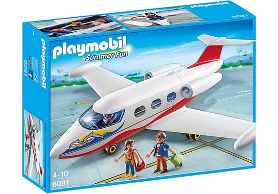 Playmobil, klocki Samolot wakacyjny, 6081 Playmobil