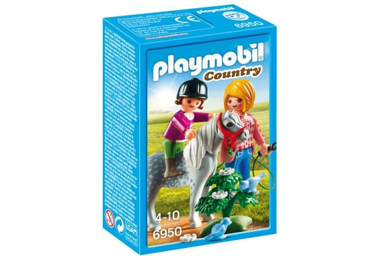 Playmobil, klocki Spacer z kucykiem Playmobil