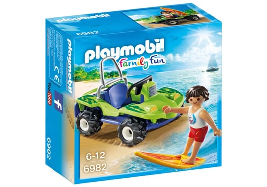 Playmobil, klocki Surfer z buggy, 6982 Playmobil