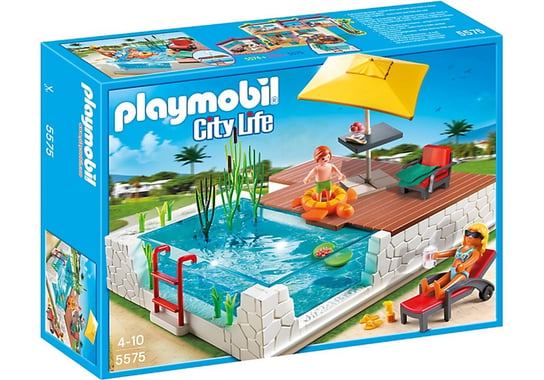 Playmobil, klocki Taras z basenem, 5575 Playmobil