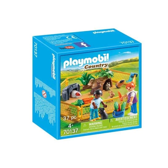 Playmobil, klocki Zagroda Dla Małych Zwierząt, 70137 4+ Playmobil Playmobil