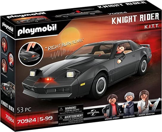 PLAYMOBIL, Knight Rider - K.I.T.T., 70924 Playmobil