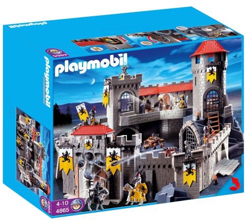 Playmobil Knights, klocki Zamek rycerski herbu Lwa, 4865 Playmobil