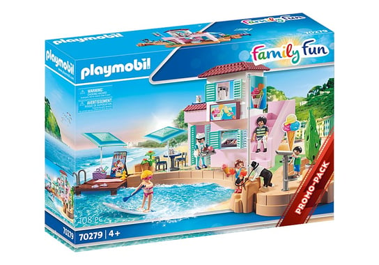 Playmobil, Lodziarnia W Porcie 70279 4+ Playmobil Playmobil