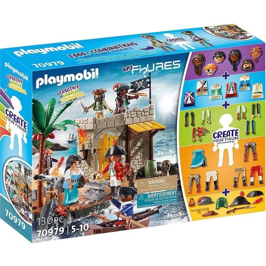 PLAYMOBIL, My Figures: Wyspa piratów, 70979 Playmobil