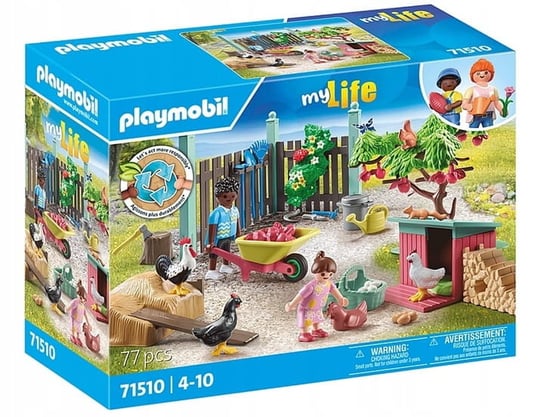Playmobil My Life 71510 Mała Kurza Ferma W Ogródku Tiny Hause Playmobil