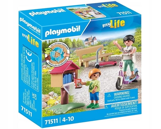 Playmobil My Life 71511 Wymiana Książek Playmobil