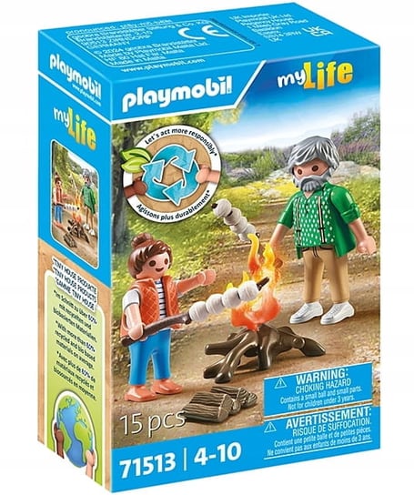 Playmobil My Life 71513 Ognisko Z Piankami Playmobil