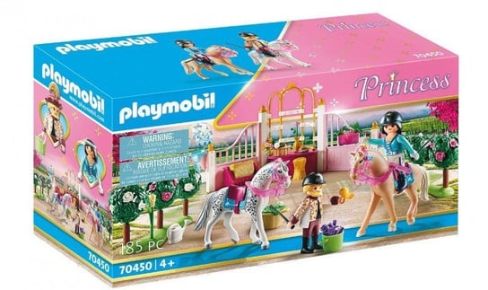 PLAYMOBIL, Nauka jazdy konnej w stajni, 70450 Playmobil