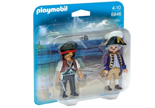 Playmobil Pirates, figurki Pirat i żołnierz, 6846 Playmobil