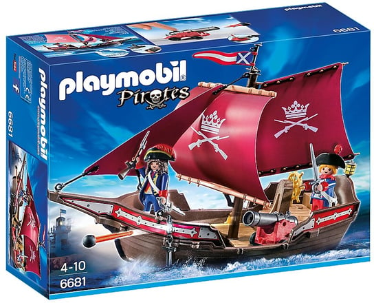 Playmobil Pirates, klocki Statek marynarski, 6681 Playmobil