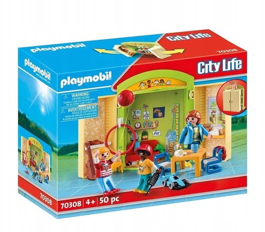 Playmobil, Play Box Przedszkole 70308 4+ Playmobil Playmobil
