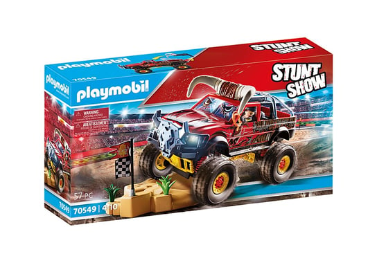 Playmobil, Pokaz kaskaderski Monster Truck Rogacz 70549 Playmobil