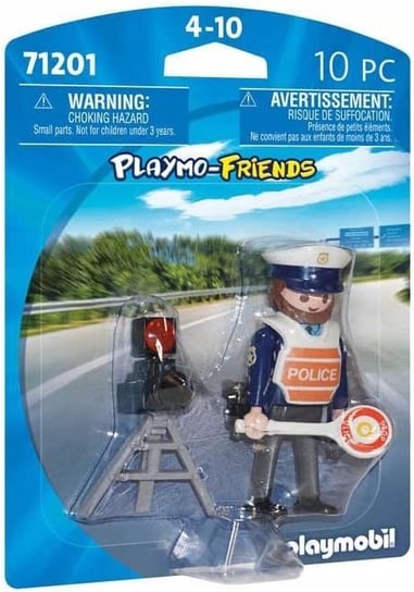 PLAYMOBIL, Policjant drogowy, 71201 Playmobil