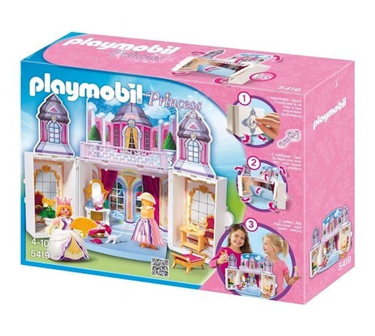 Playmobil Princess, klocki Play Box "Zamek królewski", 4898 Playmobil