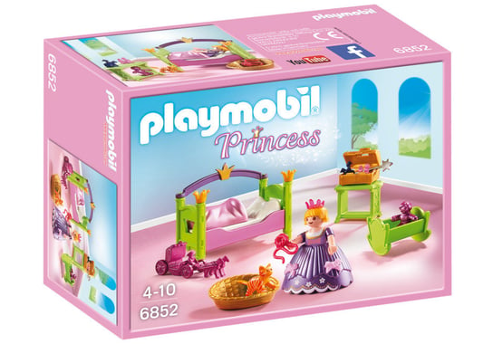 Playmobil Princess, klocki Pokój dziecięcy księżniczki, 6852 Playmobil