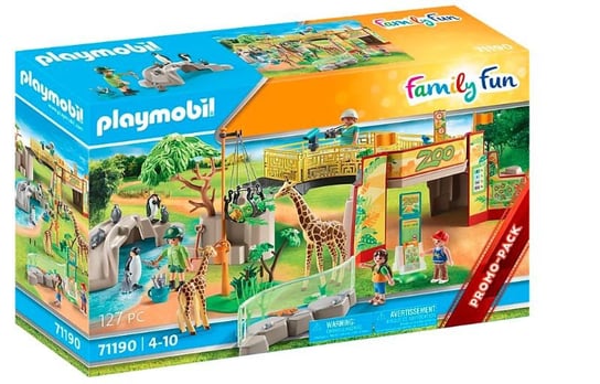 PLAYMOBIL, Przygoda w zoo, 71190 Playmobil
