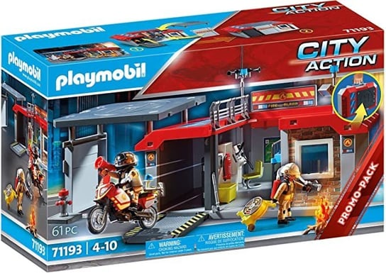PLAYMOBIL, Remiza strażacka, 71193 Playmobil
