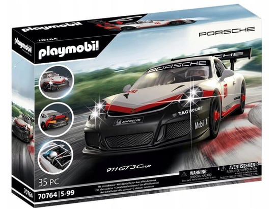 Playmobil, Samochód Porsche 911 GT3 Cup, 70764 Playmobil