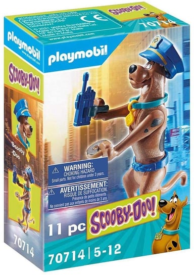 Playmobil, Scooby-Doo!, Klocki, Policjant 70714 Playmobil