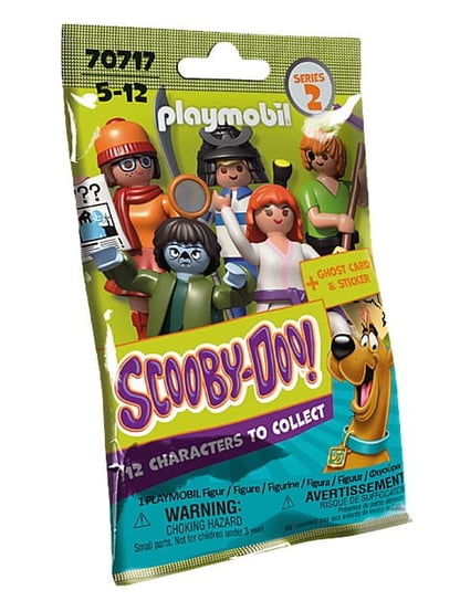 Playmobil, Scooby-Doo, Klocki, Tajemnicze Figurki (Seria 2) 70717 Playmobil