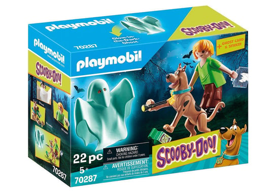 PLAYMOBIL, SCOOBY-DOO! Scooby & Kudłaty z duchem, 70287 Playmobil