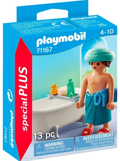Playmobil Special Plus 71167 Mężczyzna W Wannie Playmobil