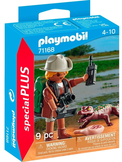 Playmobil Special Plus 71168 Badacz Z Aligatorem Playmobil