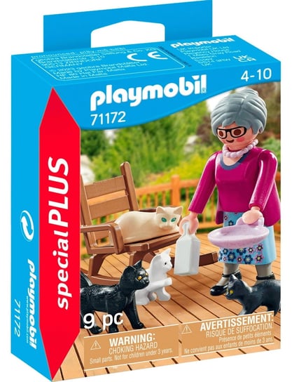 Playmobil Special Plus 71172 Babcia Z Kotkami Playmobil