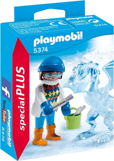 Playmobil Special Plus, klocki Rzeźbiarka z lodową rzeźbą, 5374 Playmobil
