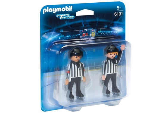 Playmobil Sports & Action, figurki Sędziowie hokejowi, 6191 Playmobil