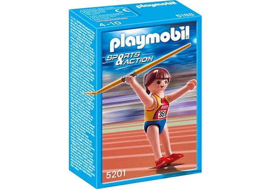 Playmobil Sports & Action, klocki Oszczepniczka, 5201 Playmobil