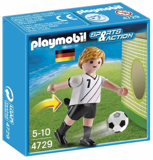 Playmobil Sports & Action, klocki Piłkarz reprezentacji Niemiec, 4729 Playmobil