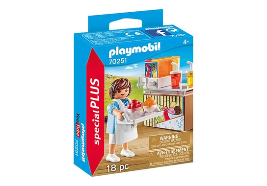 Playmobil, Sprzedawca Lodów 70251 4+ Playmobil Playmobil