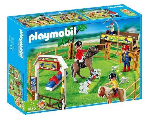 Playmobil Stadnina koni, klocki Tresura koni, 4185 Playmobil