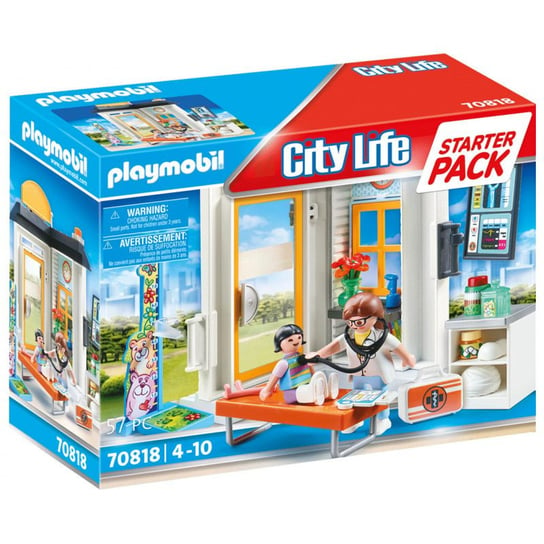 PLAYMOBIL, Starter Pack Lekarz pediatra, 70818 Playmobil