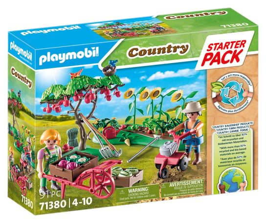 PLAYMOBIL, Starter Pack Ogród warzywny, 71380 Playmobil