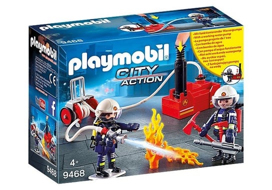 PLAYMOBIL, Strażacy z gaśnicą , 9468 Playmobil