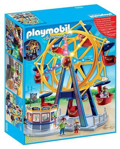 Playmobil Summer Fun, klocki Diabelski Młyn z kolorowym oświetleniem, 5552 Playmobil
