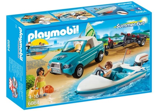 Playmobil Summer Fun, klocki Surfer-Pickup, 6864 Playmobil