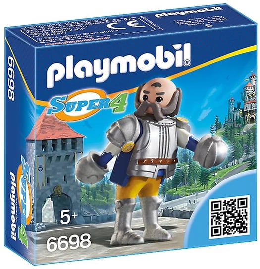 Playmobil Super 4, klocki Królewski strażnik Sir Ulf, 6698 Playmobil