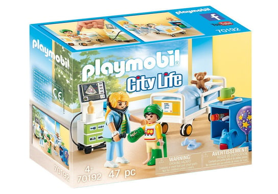 PLAYMOBIL, Szpitalny pokój dziecięcy, 70192 Playmobil