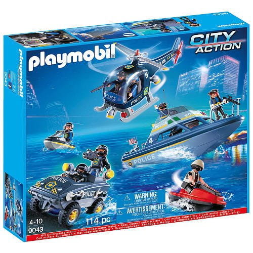 Playmobil, Wielka Akcja Policji 9043 4+ Playmobil Playmobil
