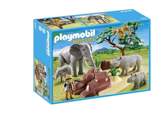 Playmobil Wild Life, klocki Zwierzęta afrykańskiej sawanny, 5417 Playmobil