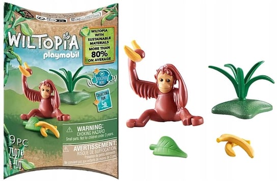 PLAYMOBIL, Wiltopia - Mały orangutan, 71074 Playmobil